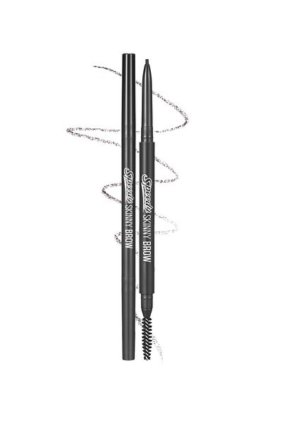 PERIPERA Ultra-Fine Tip Natural Looking Eyebrow Pencil Peripera Speedy Skinny Brow (1 Gray Brown)