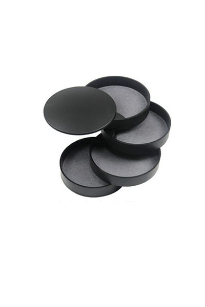 Generic 4-Compartment Jewelry Organizer - Black