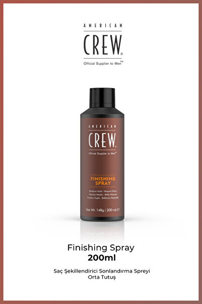 American Crew Finishing Spray Orta Tutucu Saç Şekillendirici Sonlandırma Spre...