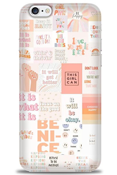 MRCİLETİSİM Case for iPhone 6 Plus Case Hd Print Case - This Girl Can + Full Screen Protector