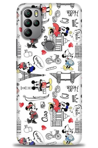 MRCİLETİSİM General Mobile Gm 21 Pro Case Hd Printed Case-Mickey in Town - Mrc