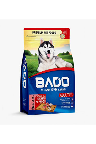 Bado Yetişkin Köpek Maması Kuzu Etli Pirinçli 2,5kg
