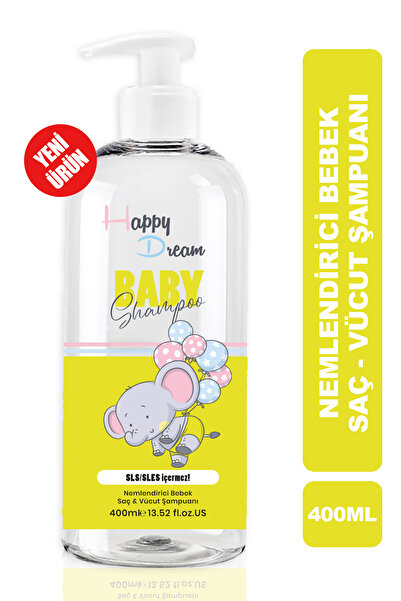 Happy Dream Bebek Şampuanı Göz Yakmayan %100 Vegan Fomül 400ml