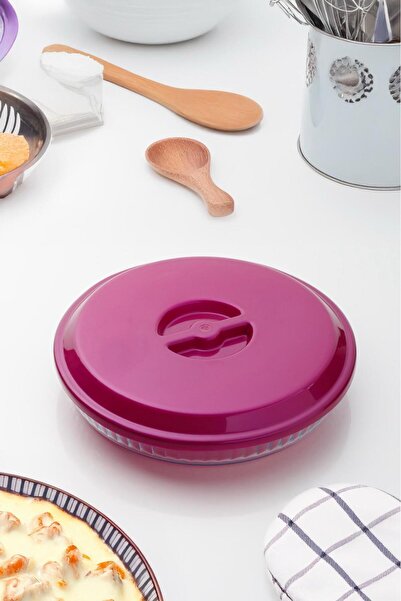 Bambus Home Plastic Rectangular Round Double Plexiglass Cover Set