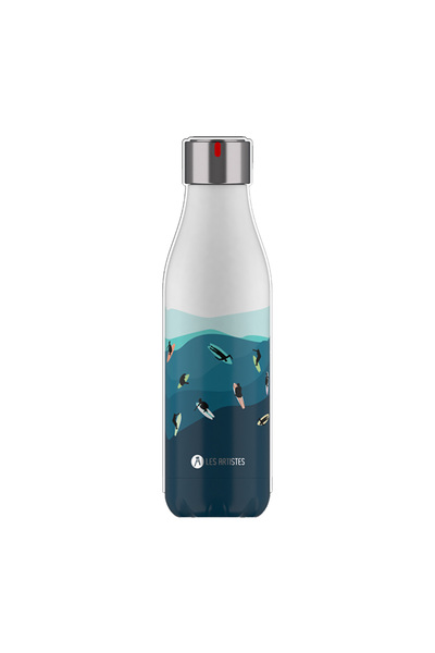 Les Artistes Paris 500ml Surf Steel Thermos - Thermal Insulated