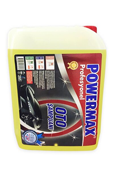 Geseus Powermax Profesyonel Cilalı Oto Şampuanı Fırça İle Yıkama 5 KG