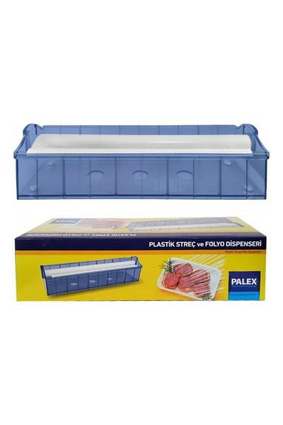 Palex Unbreakable Stretch and Aluminum Foil Dispenser with Sliding Blade Plastic 35cm