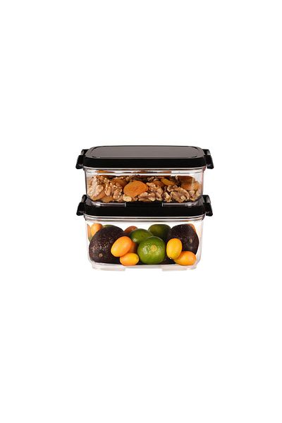 Geseus Moonstar Proplus 2 Pieces Airtight Storage Container 3.4 Lt