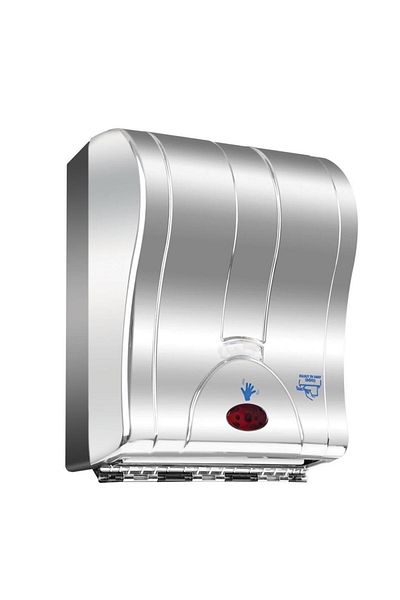 Geseus 21cm Chrome Plated - Prestige Automatic Touchless Sensor Paper Towel Dispenser