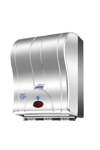 Geseus 21cm Chrome Plated - Prestige Automatic Touchless Sensor Paper Towel Dispenser
