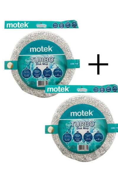 Motek Yeni Turbo Disk Mop Yedek Püskül 2 Adet