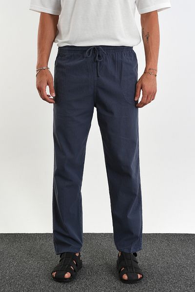 Redline Ανδρικό παντελόνι Defy Comfortable Fit Linen Look