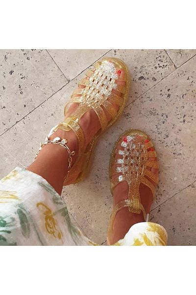 MEDUSE Sandale pentru copii Sun Gold Paıllet - Aur