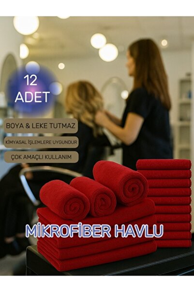 embays collection (12 штук) 50x90 см мікрофібра рушник, перукарський рушник, перукарський рушник, спортивний рушник, рушник для рук і обличчя