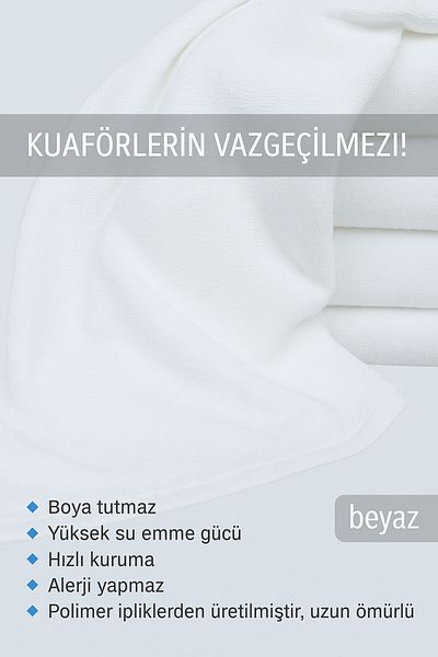 embays collection (6 τεμάχια) Πετσέτα μικροϊνών 50x90cm, Πετσέτα κουρείου, Πετσέτα κομμωτηρίου, Αθλητική πετσέτα, Πετσέτα προσώπου