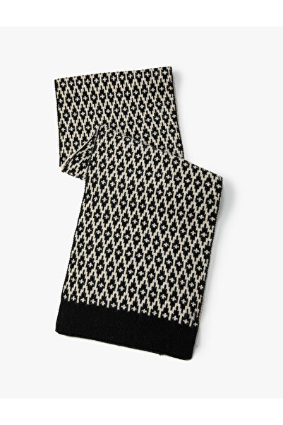 Koton Eșarfă tricotată cu model
