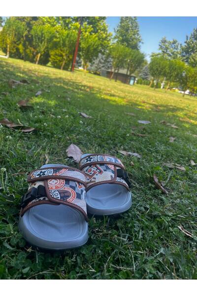 özgün adım Polialabo Roller Velcro Beach Daily Lux Eva Slippers