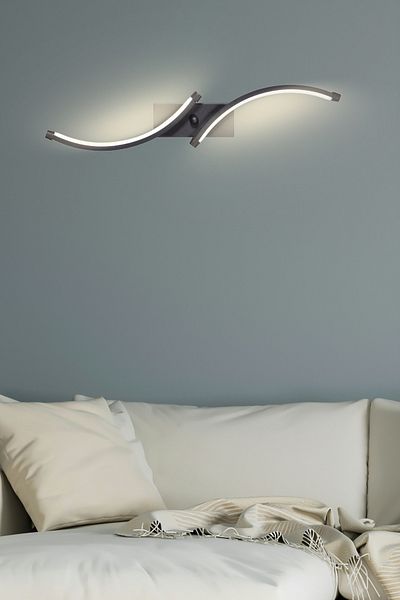 Modavize Sofia Modern Design Black Color Daylight Color Living Room Bedroom Kitchen Wall Sconce