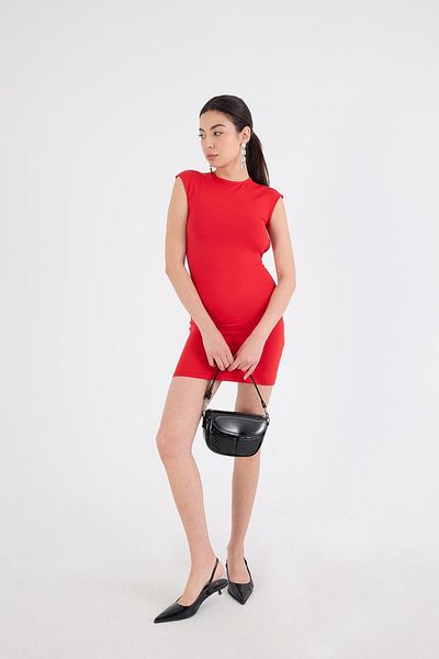 Addax Patent Leather Mini Hand and Shoulder Bag - Ç2111-g11