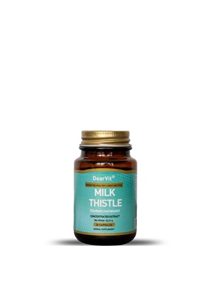 DEARVİT Dearvit Milk Thistle 30 Kapsül