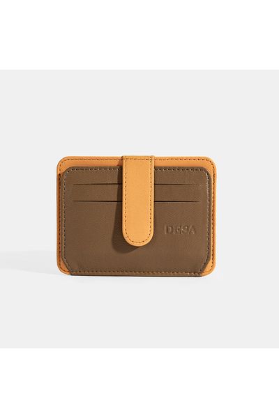 Desa Women's Brown Leather Card Holder