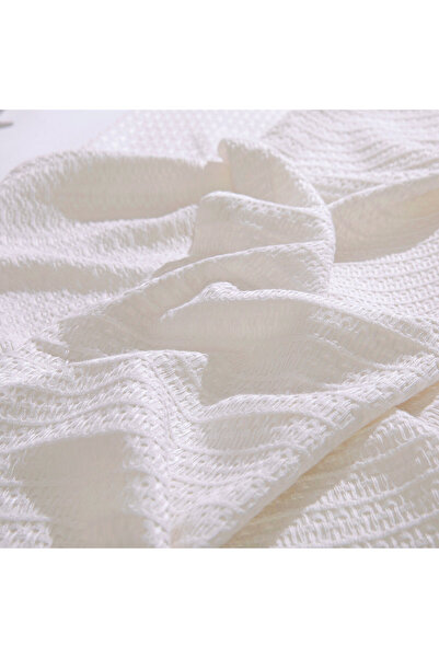 Chakra Palmita Summer Blanket Single Size 160x220 cm White