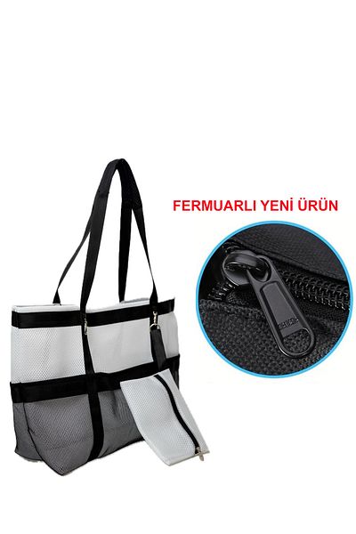 HOLIDAY BAG Net Bag Set 1 Piece Net Bag + 1 Piece Net Hand Bag
