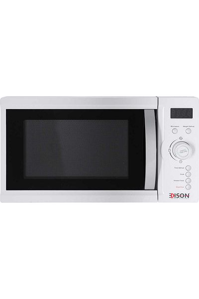 Edison microwave, white, 23 liters, 800 watts