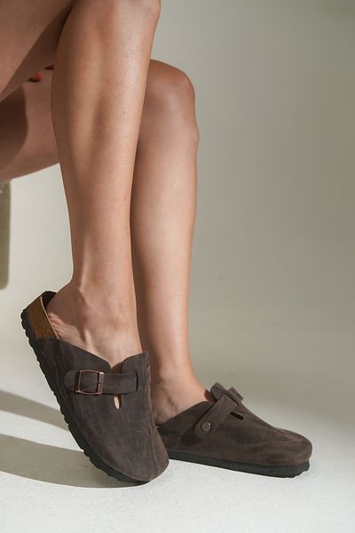 HVZ Exclusive Καφέ κλειστή μπροστινή πόρπη Eva Casual Παντόφλες Sumpa Sabo Cork Sole Άνετες εργονομικές παντόφλες