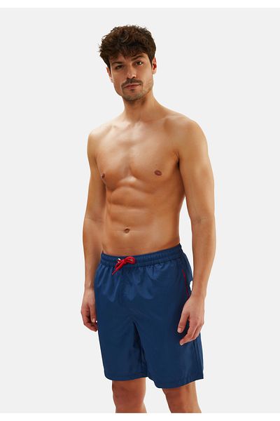 Eros Μπλε Navy 2933eses Micro Medium Flat σορτς