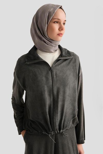 Armine Viscose Jacket Suit 25Yd9148 Anthracite