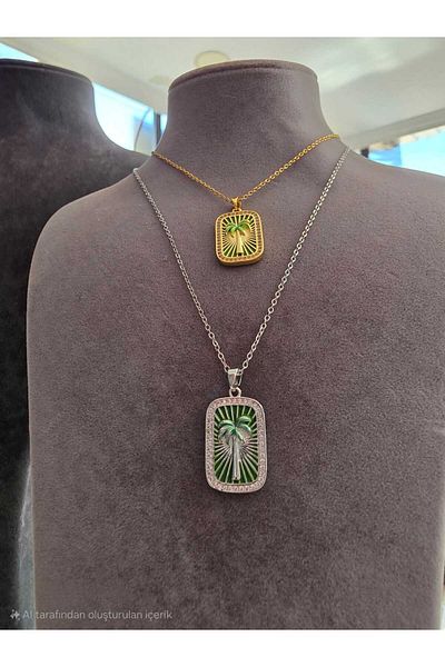 stainless steell Tarot Necklace Palm