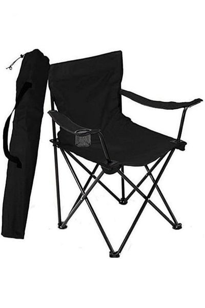 Primo Plus Folding Camping Chair (Black)