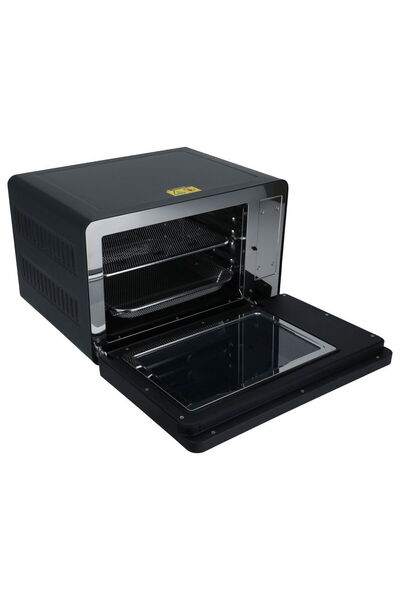 Edison مقلاة هوائية من إديسون سعة 22 لترًا باللون الأسود وقوة 1900 وات