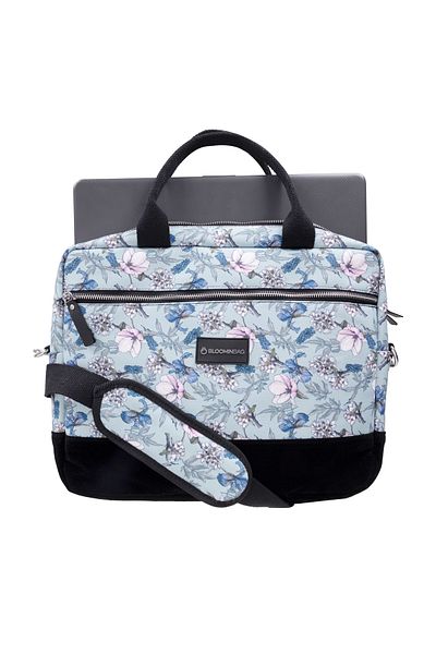 BloominBag حقيبة كمبيوتر محمول/ماك بوك 15.6 بوصة من Cherry Blossom