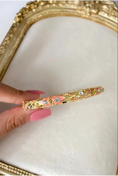 Parıltı Mineli Kelepçe Bileklik