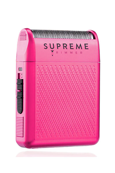 Supreme Trimmer Pembe Solo Folyo Shaver Tıraş Makinesi | Sessiz BLDC Motor, K...
