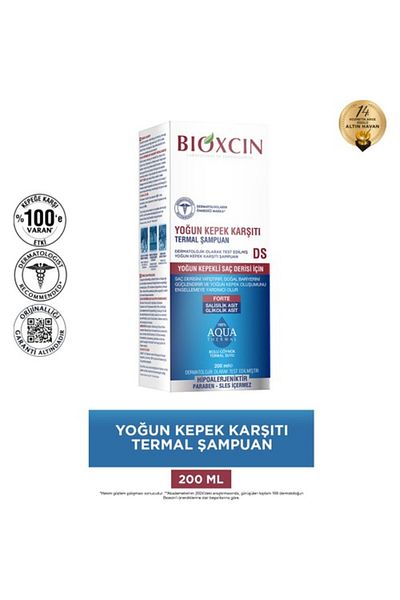 Bioxcin Ds Aqua Thermal Anti-Danduff Shampoo 200 Ml