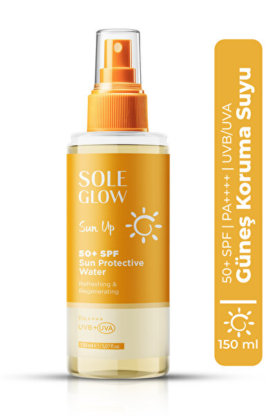 Sole Glow Two Phase Sun Spray 50 SPF 150ml | İki Fazlı Güneş Koruyucu Su | Ca...
