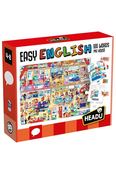 CARIOCA Headu Easy Englısh 100 كلمة My House (4-8 سنوات)