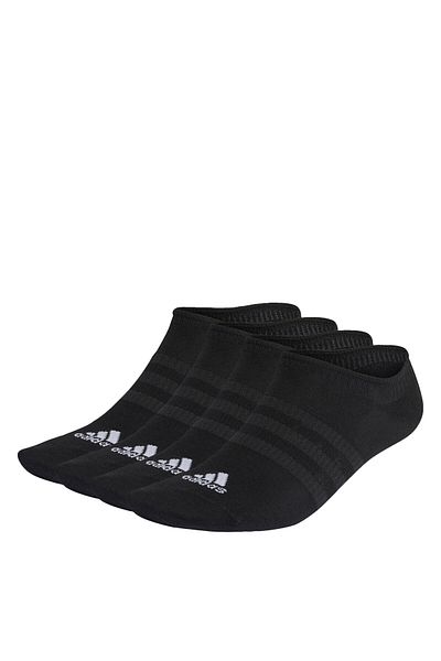 adidas Черни тънки и леки чорапи без показване 3 чифта - Ic1327
