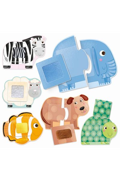CARIOCA Headu Tactile Animals Montessori (1-4 سنوات)