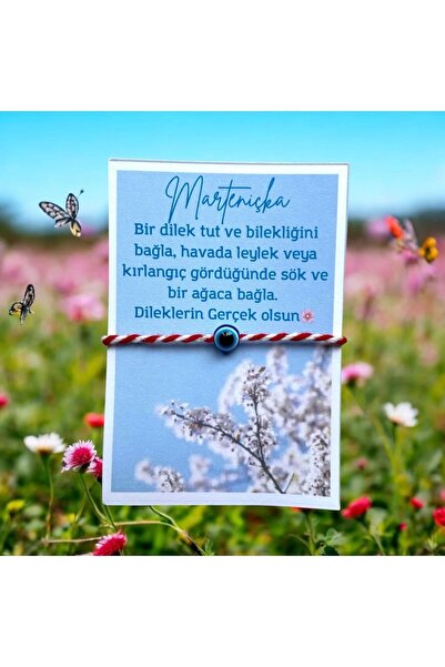 CNBYs MARTENİÇKA DİLEK ŞANS BİLEKLİĞİ- Hediyelik Martenitsa, Martenişka