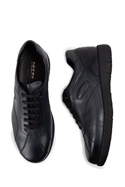 Deery Genuine Leather Gray Casual Men's Shoes