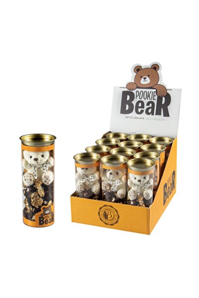 Bolçi Silindir Asetat Kutu Ayıcıklı Sütlü Çikolata 100 Gr