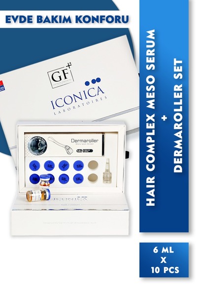 ICONICA Clınıcal Haır Complex Meso Serum Saç Mezoterapisi (12 Aylık 6 ml X 10 Pcs )