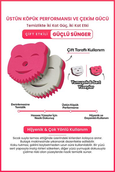Kyre Double Effect Powerful Sponge