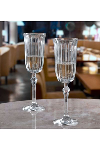Paşabahçe 440300 Joy Footed Soft Drink Glass 175Cc 4 Piece Original. Boxed
