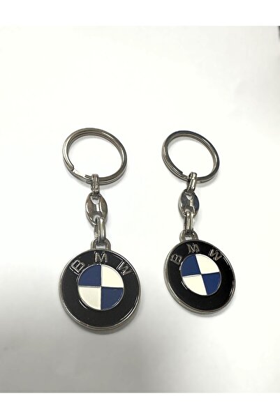 STİLİX GARAGE Breloc metalic pentru mașină cu logo BMW 2 BUC