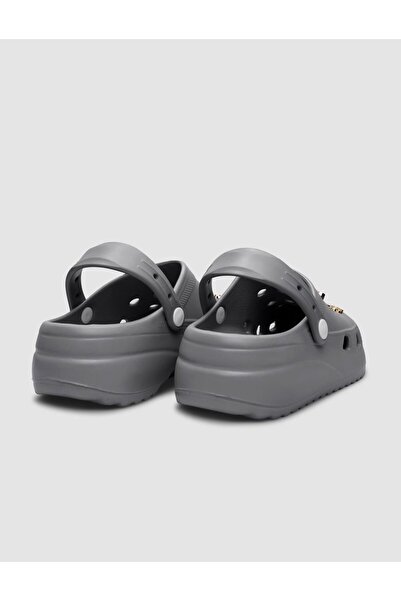 Cabani Γκρι γυναικείες παντόφλες Eva - Stone Detailed Snx